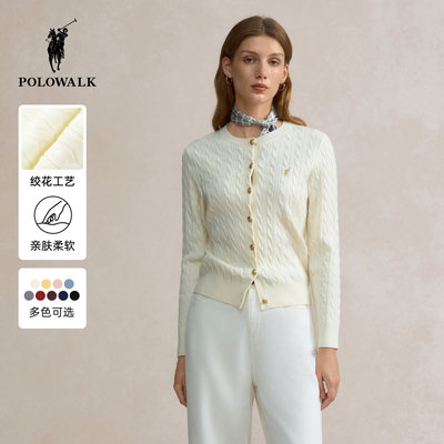 POLOWALK女式长袖针织衫2