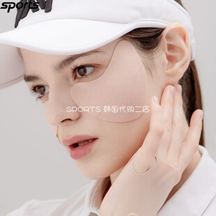 韩国代购MODELO高尔夫装备配饰夏季防紫外线冷感户外运动防晒贴