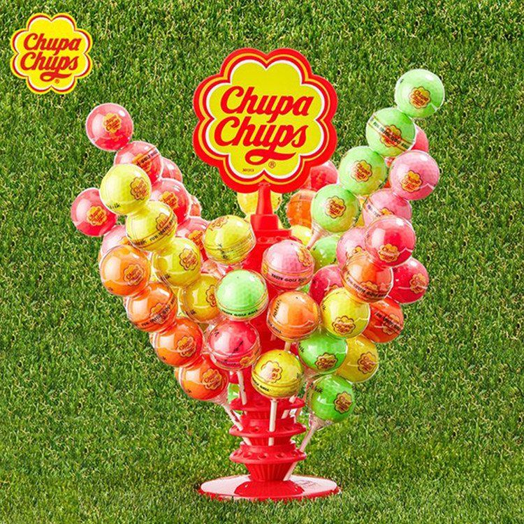 正品韩国代购Volvik高尔夫装备ins棒棒糖CHUPA CHUPS彩色球R2套盒