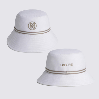 韩国代购GFORE高尔夫穿搭26年春遮阳防晒帽运动户外渔夫帽女球帽