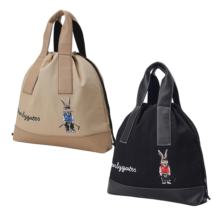 特价韩国代购PEARLY GATES高尔夫ins刺绣兔子户外挂件迷你小球袋