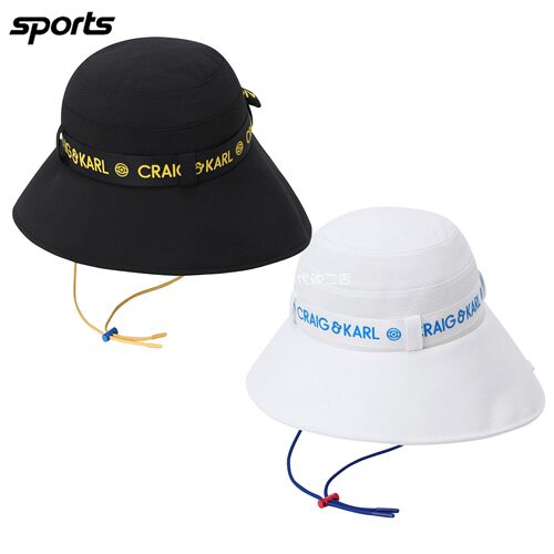 韩国代购CRAIG KARL高尔夫穿搭26春夏少女风蝴蝶结户外运动女球帽