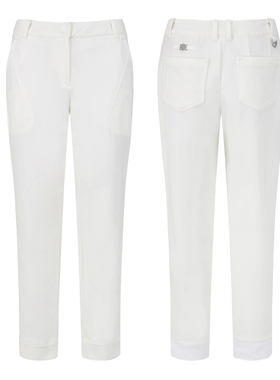 特价韩国代购St ANDREWS高尔夫户外修身显瘦侧边双口袋运动长裤女