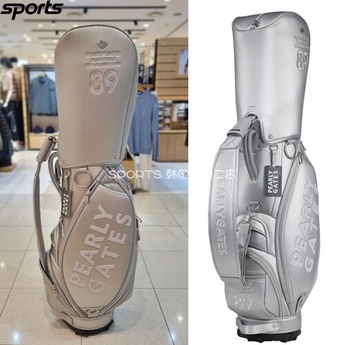 韩国代购pearly gates高尔夫配饰26春夏男女收纳便携立式球杆包