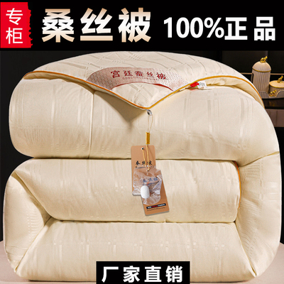 正品桑丝被子冬被加厚冬天棉被芯