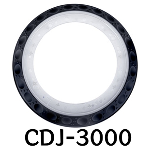 发顺丰原装先锋CDJ3000 XDJAZ打碟机一体机转盘边框面板DNK6778