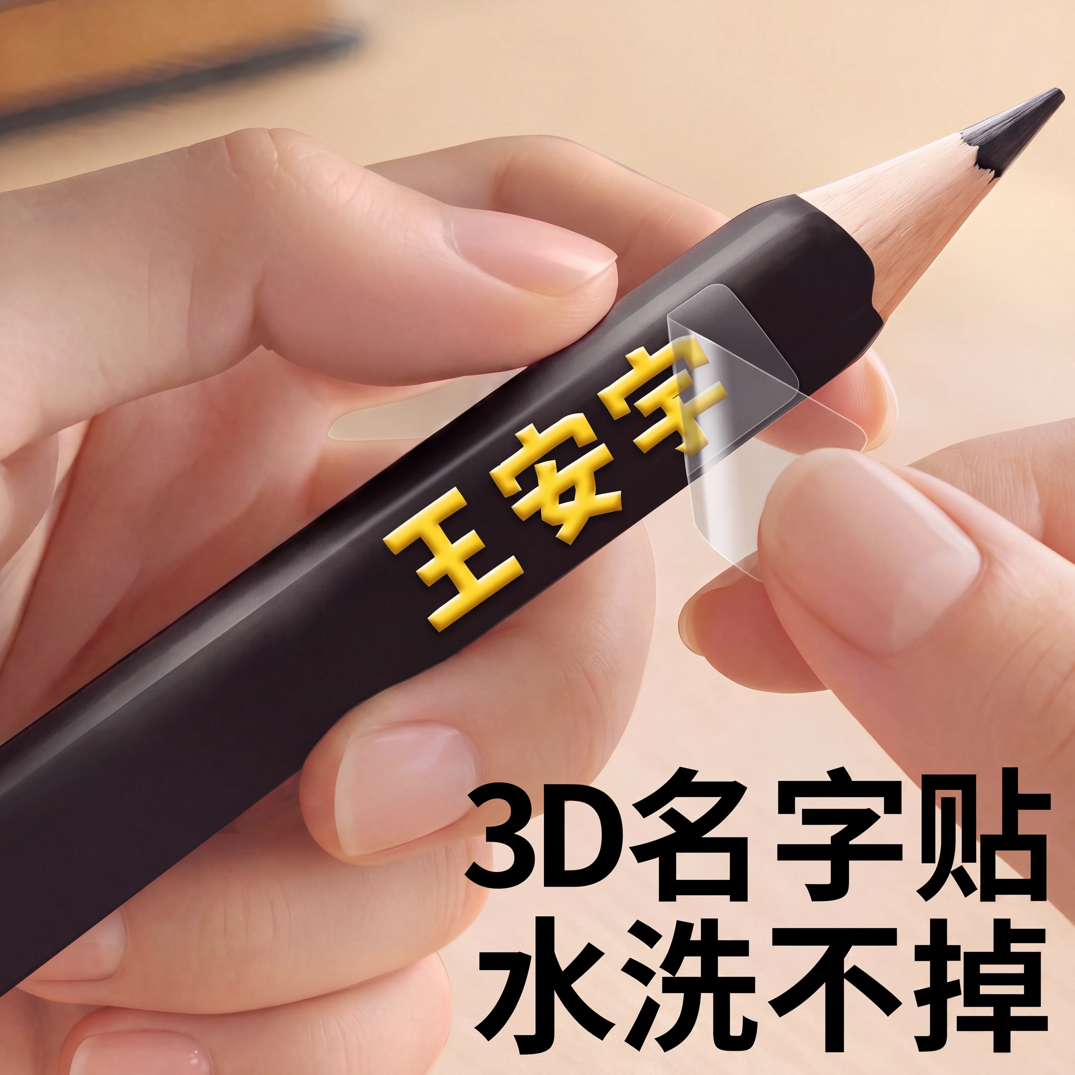 【当天发货】小学生铅笔姓名贴