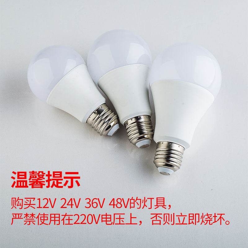 DC12v24v48v养殖调光灯泡低压调光球泡灯家居调光球泡矿井照明灯