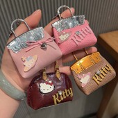 时尚 新潮卡通猫咪包包挂饰甜酷少女钥匙扣挂件百搭可爱饰品批发