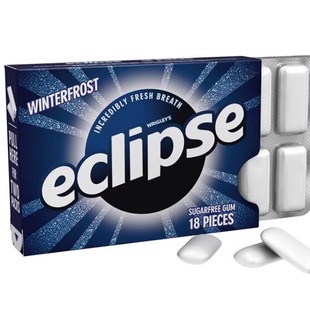 美国原装进口eclipse易极木糖醇口香糖(WINTERFROST 冬青薄荷)