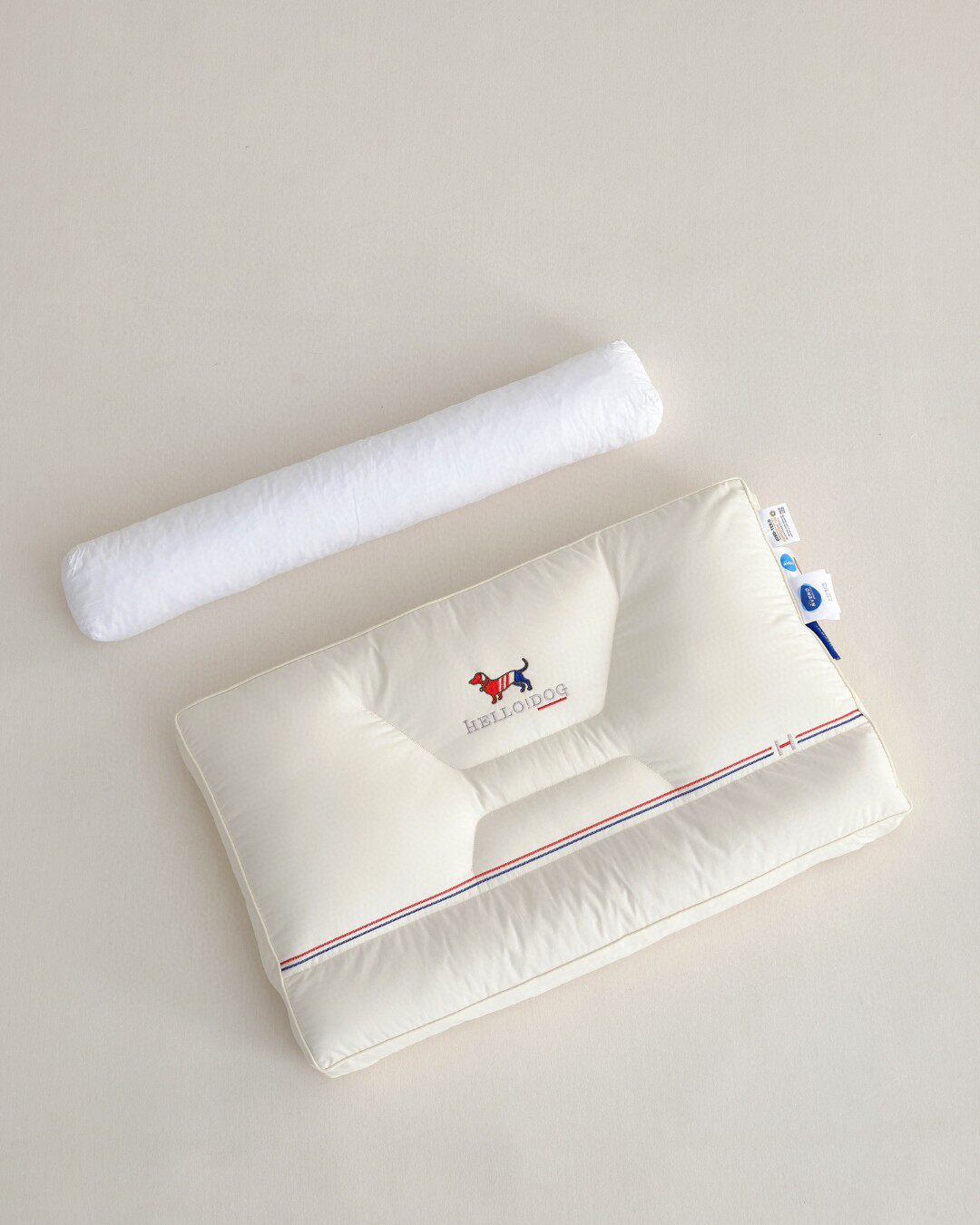 高端单人枕芯PE护颈枕头可拆卸直接轻柔机洗柔软有弹性舒服好用枕