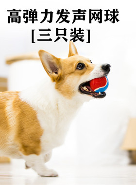 GiGwi贵为狗狗玩具球发声宠物玩具磨牙耐咬幼犬泰迪法斗金毛互动