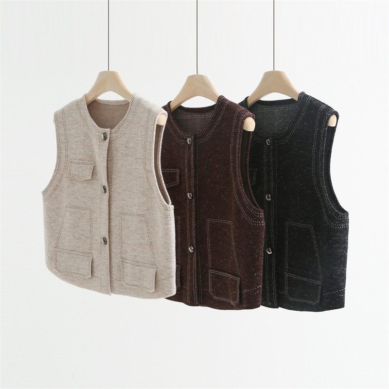 明线复古仿牛仔马甲女秋新款外套小个子百搭显瘦坎肩外搭上衣8815,孕妇装/孕产妇用品/营养,马甲,淘宝优惠券,粉丝福利购,淘宝优惠卷