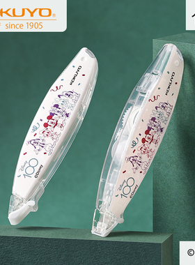 【迪士尼萌趣庆典】日本kokuyo国誉修正带I00周年中小学生用高颜值可替换芯修改带Campus笔形原纸色改正带