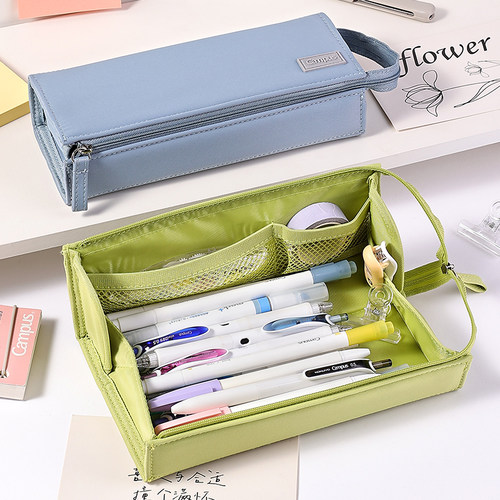 国誉大开口笔袋横开设计