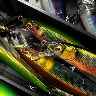 日本原装Megabass悬浮米诺ONETEN JR远投翘嘴鲈鱼路亚假饵10.5g