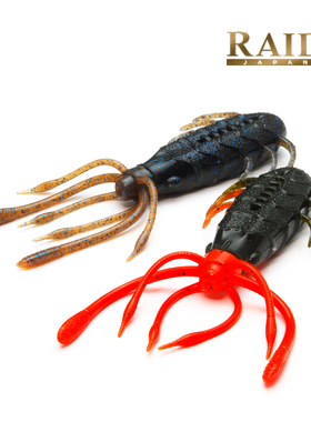日本RAID高比重沉水BUKKOMI CRAW路亚软饵土豆远投障碍鲈鱼软虫饵