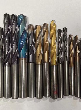 整体新款硬质合金钨钢内冷外冷进口二手直柄超硬麻花钻头5678910