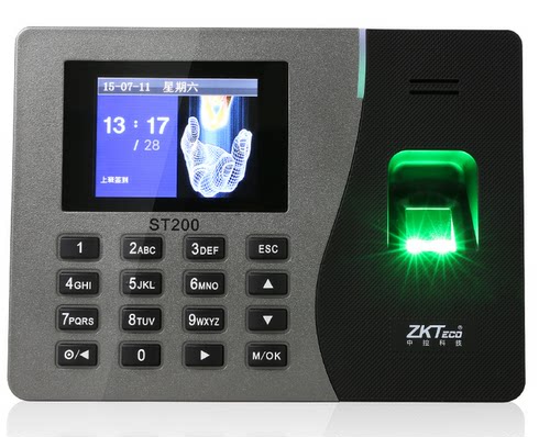 ZKTeco/熵基科技ST200考勤机 考勤打卡机指纹打卡考勤机 指纹考勤 - 封面
