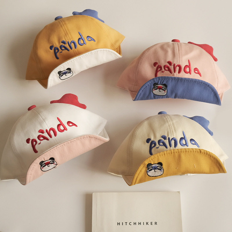 宝宝帽子春秋薄款婴儿鸭舌韩版潮男童棒球儿童帽软檐遮阳可爱超萌