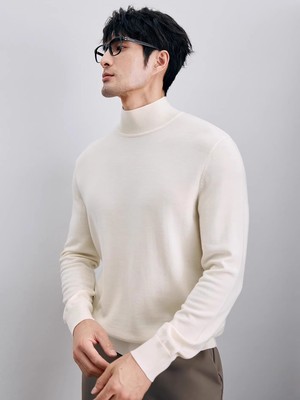 套头山羊绒半高领物美价廉