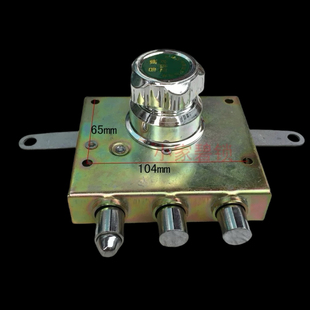 铁门锁体带锁 碰锁 十字锁升级自动锁 防盗门自动锁航鹰 老式