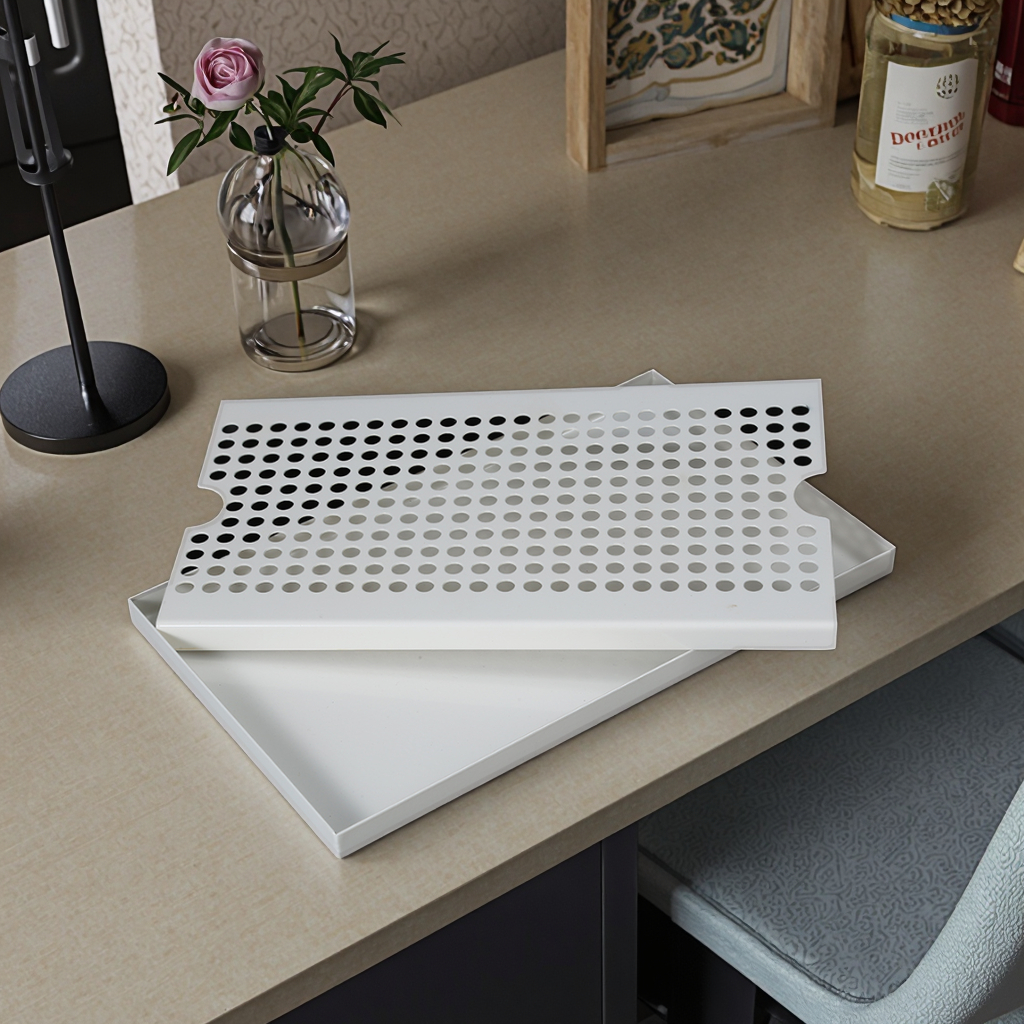 白色304不锈钢滴酒盘接水盘茶盘