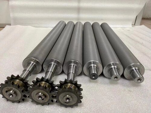 定做流水线滚筒无动力镀锌托辊