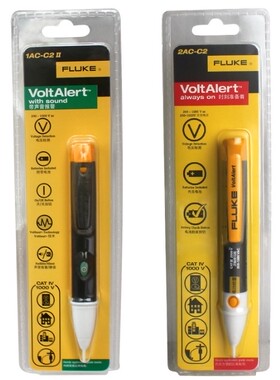 美国福禄克F1AC-C2非接触式感应电笔FLUKE2AC-C2试电笔带蜂鸣