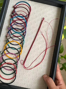 手工编织金刚结手绳半成品