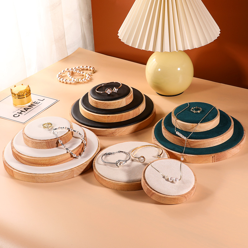 圆形饰品展示道具首饰摆件底座