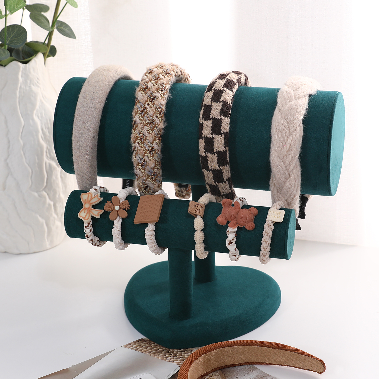 可拆两用头箍展示架首饰收纳架