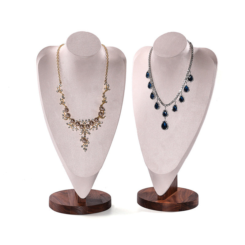 长款项链架人像脖子模特架