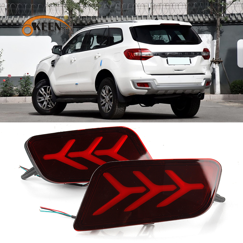 OKEEN改装LED后杠灯警示灯