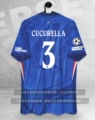 25-26 Chelsea X Home + Champions League Printed No. 3 + Armband