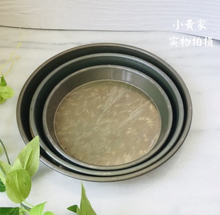 日本千代田金属浅型torte固底圆披萨盘派盘不沾涂层烘焙模具