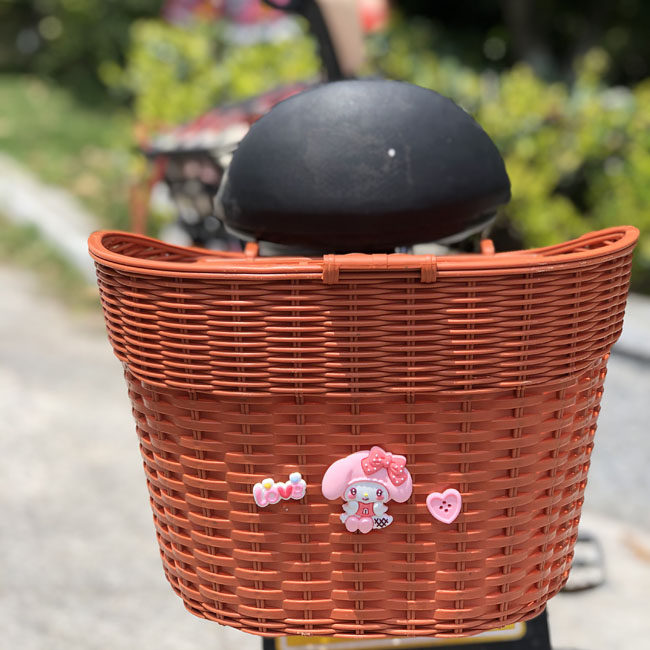电动车后尾高颜值田园挂篮
