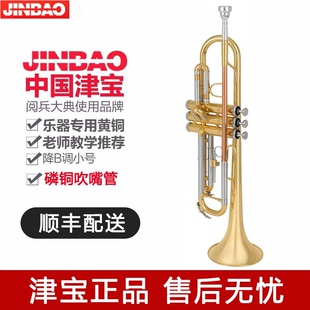 津宝小号乐器降b调JBTR-601小学生初学者入门儿童鼓号队成人吹号
