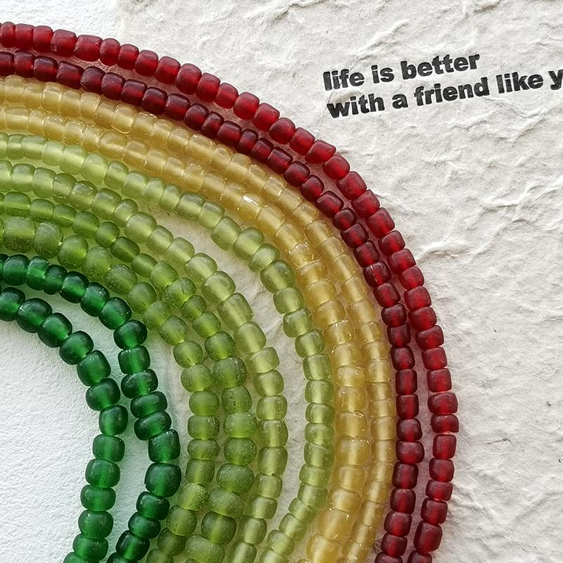 花糖|进口贸易西亚楼兰珠琉璃珠散珠手链项链DIY珠子配饰4