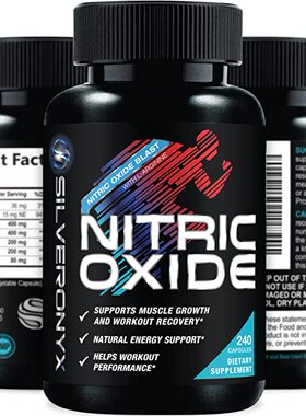 美国代购Extra Strength Nitric Oxide Supplement L Arginine 3X