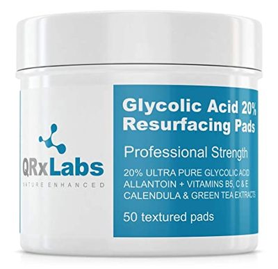 美国代购Glycolic Acid 20% Resurfacing Pads for Face & Body