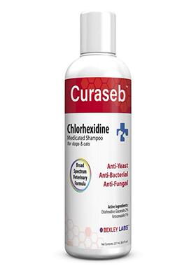 Curaseb Antifungal & Antibacterial Chlorhexidine Shampoo for