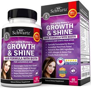 Growth Exclusive Vitamins Biotin. Prod with Hair