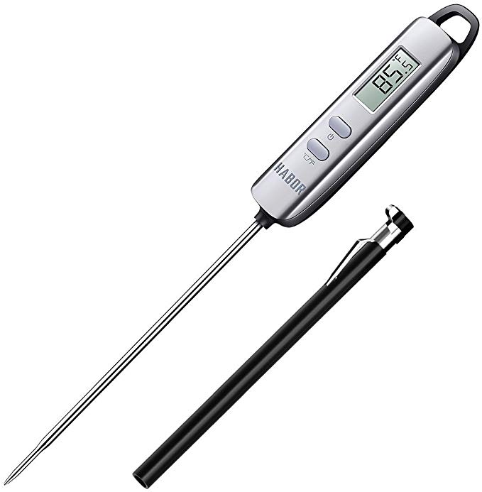 Habor 022 Instant Read Digital Cooking, Candy Thermometer wi