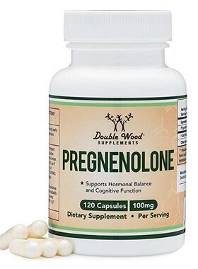 Pregnenolone - Third Party Tested - 120 Capsules - Made in T
