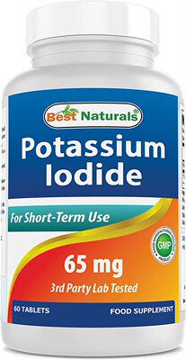 美国代购Best Naturals Potassium Iodide 65 mg - Dietary Suppl