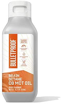 美国代购Bulletproof Brain Octane Oil Reliable Quick