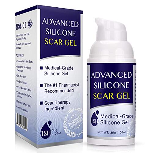 Scar Remover Gel for Scars from C-Section, Stretch Marks, Ac