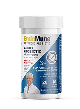 EndoMune Advanced Probiotic Gluten Dairy Free No Refrigerati