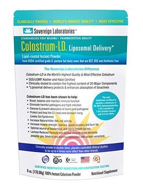 Enhanced Absorption Liposomal Colostrum Powder - Proprietary
